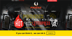 Desktop Screenshot of phoenixprintinggroup.com